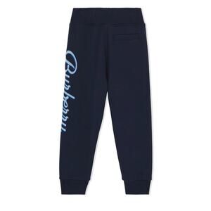 Burberry Sutton Scripted Logo print joggers blue size 12 youth